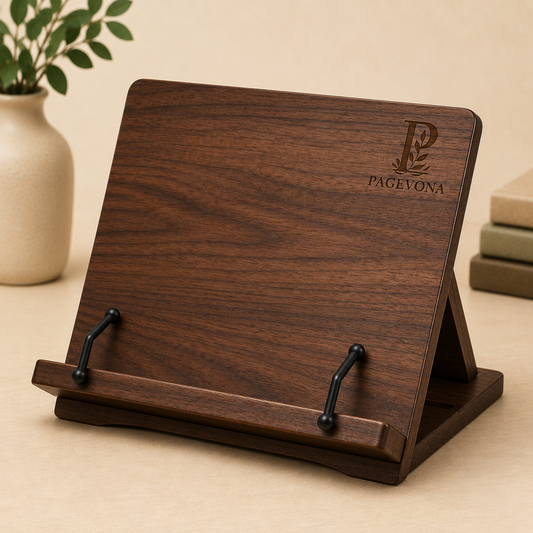 Classic Wooden Book Stand