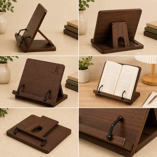 Classic Wooden Book Stand